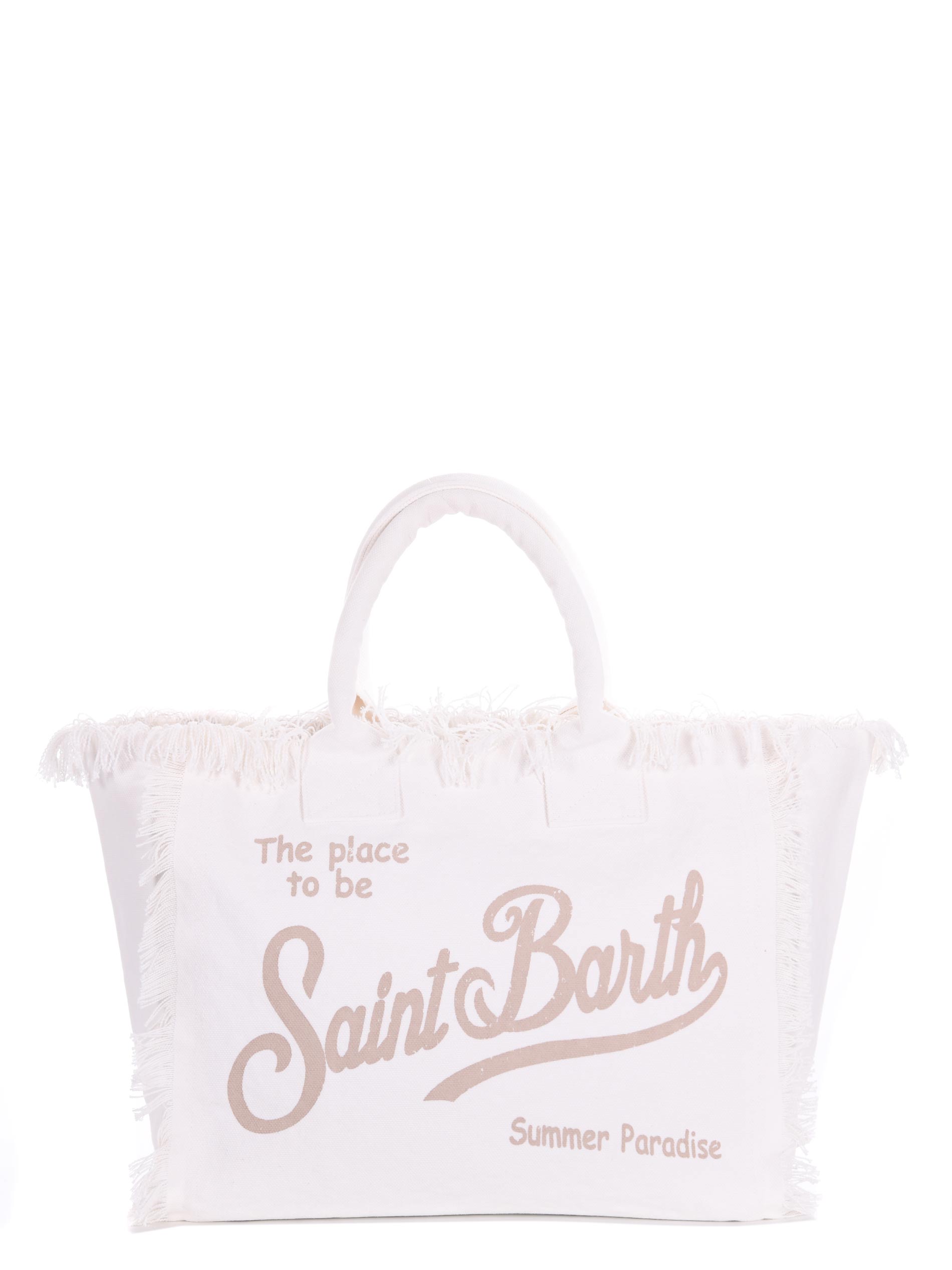 MC2 Saint Barth canvas shopping bag - MC2 SAINT BARTH